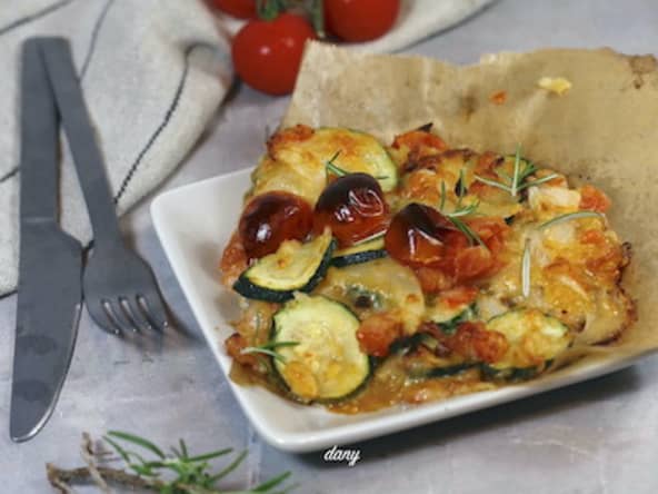 Pain de tomates et courgettes