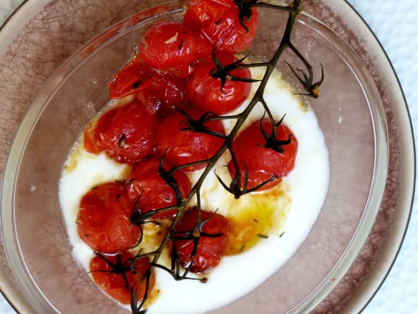 Chaud-froid de tomates comme chez Ottolenghi