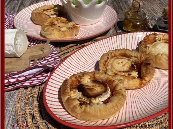 Tartelettes à la tomate et au chèvre