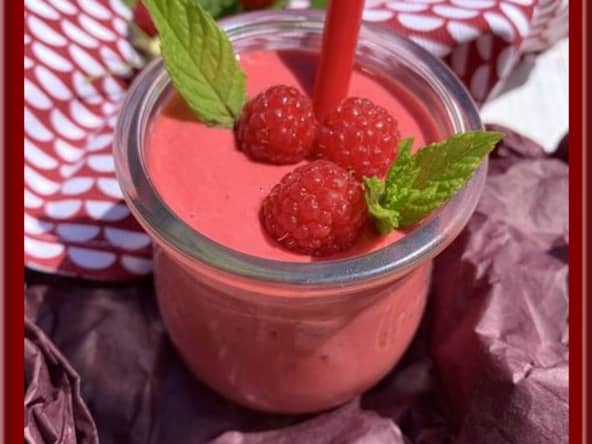 Smoothie aux framboises au Thermomix
