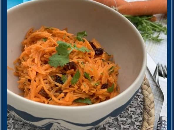 Salade de carottes à l’orientale