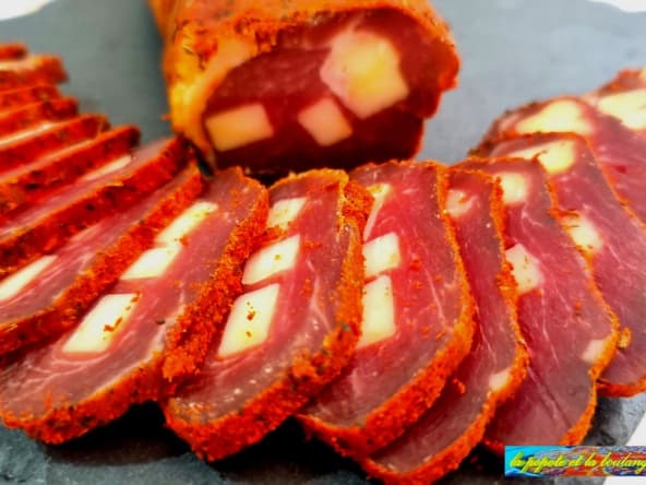 Filet mignon de porc séché au comté