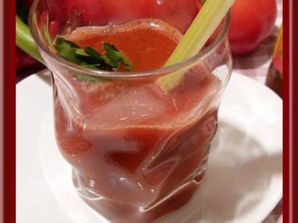 Jus de tomates bien frais