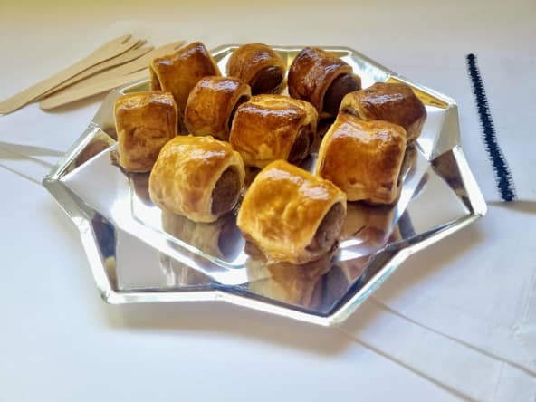 Feuilletés aux saucisses