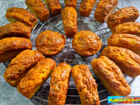 Mini cake apéritif crabe et thon