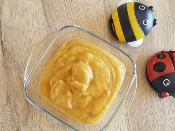 Petit pot butternut, champignons et pommes de terre (6 mois)