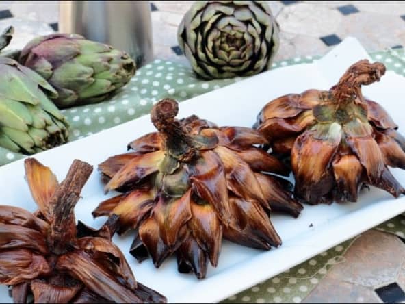 Artichauts à la juive (carciofi alla giudia)