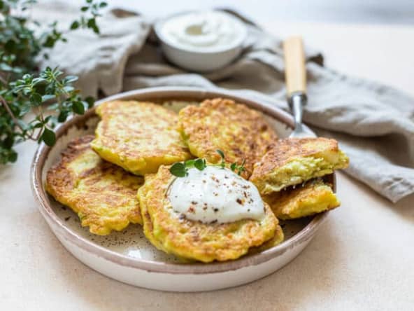 Ces galettes de gruyère et de courgettes sont fantastiques