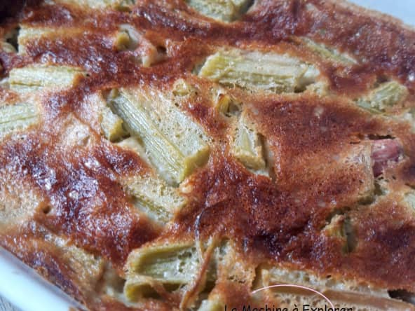 Clafoutis à la rhubarbe IG bas