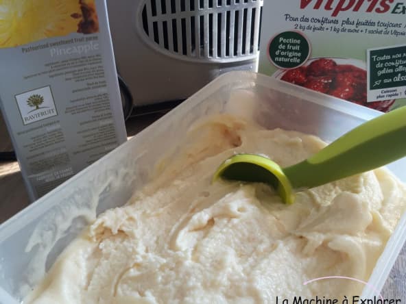 Sorbet plein fruit Ananas