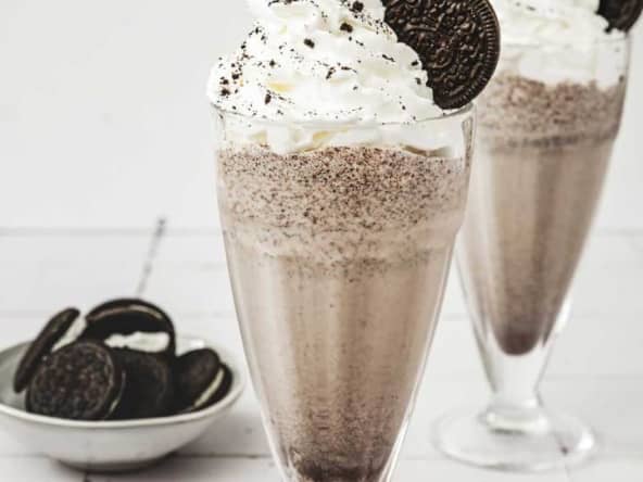 Milkshake Oreo fait maison en 5 minutes chrono