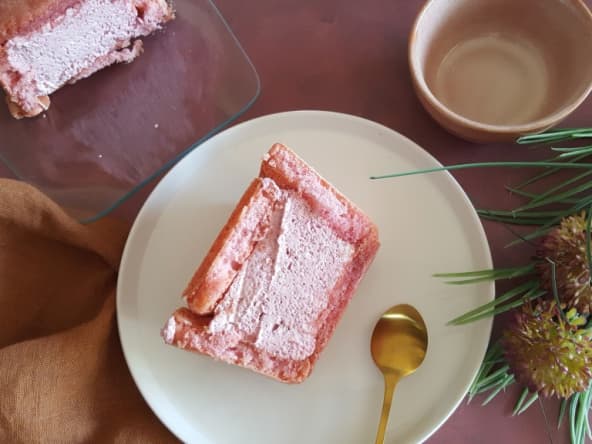 Charlotte girly à la framboise