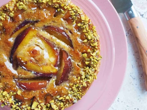 Tarte Pêche Mirabelle