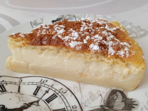 Le gâteau magique à la vanille
