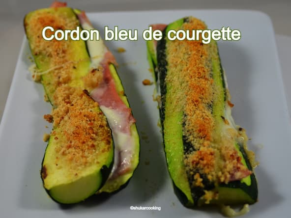 Cordon bleu de courgette
