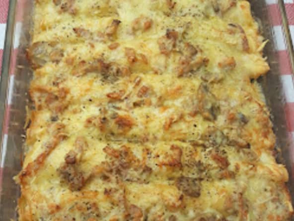 Ficelles Picardes : des crêpes fourées salées