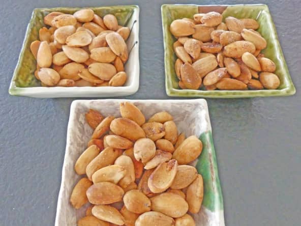 Amandes salées pour l'apéritif