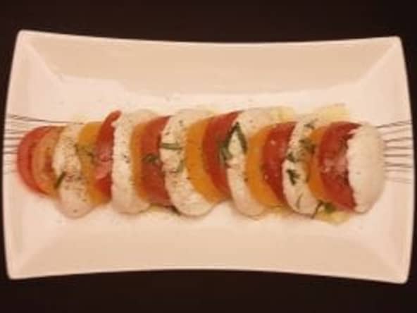 Salade tomates mozzarella