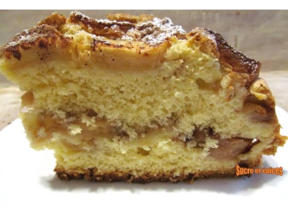 Gâteau super moelleux aux pommes