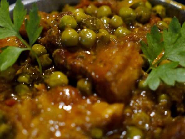 Cari porc petits pois de la Réunion (974)