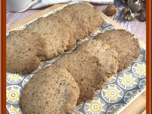 Biscuits sans gluten aux noisettes