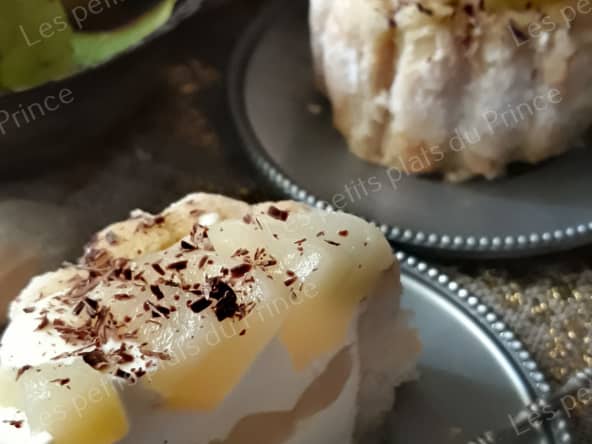 Mini charlottes aux poires et épices