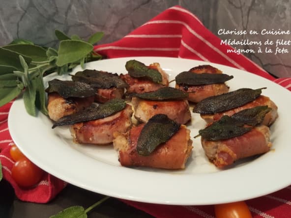 Médaillons de filet mignon à la feta : rapide et délicieux