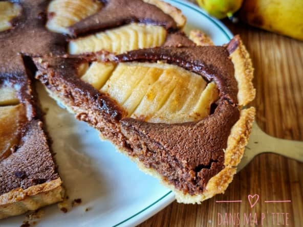 Tarte amandine poire-chocolat (au Companion ou non)