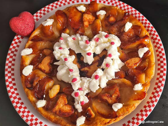 Tarte renversée aux pommes un peu comme une Tatin