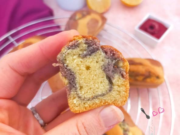 Marbrés originaux aux fruits rouges