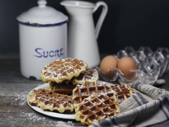 Gaufres liégeoises traditionnelles