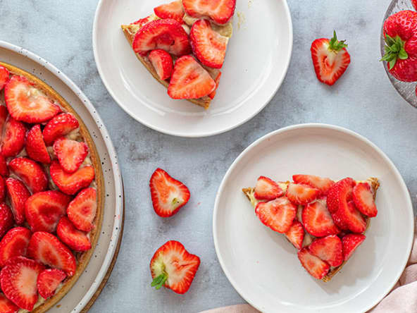Tarte aux fraises