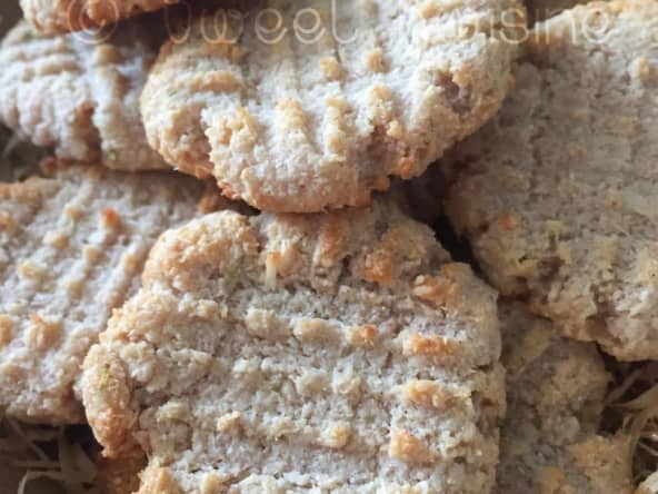 Les biscuits au coco et au manioc sans gluten
