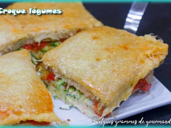 Croque légumes : un croque végé !