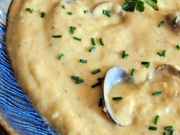 Clam chowder : une soupe épaisse aux palourdes