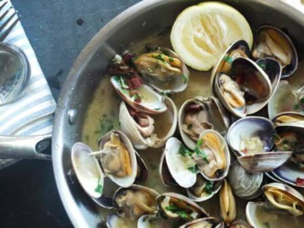 Palourdes farcies d'ail et persil