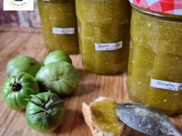 Confiture de tomates vertes (au Companion)