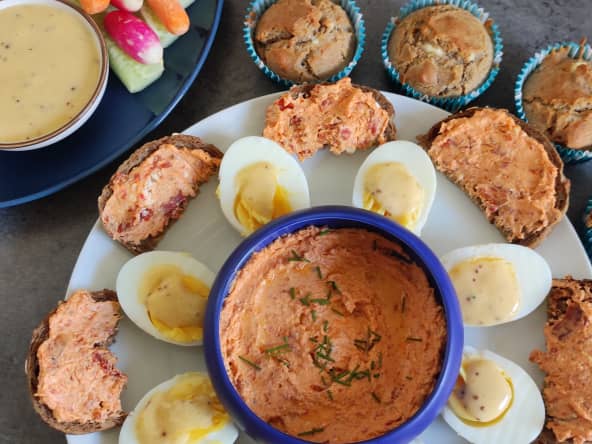 🍅 4 recettes d'apéro faciles et rapides à la tomate séchée