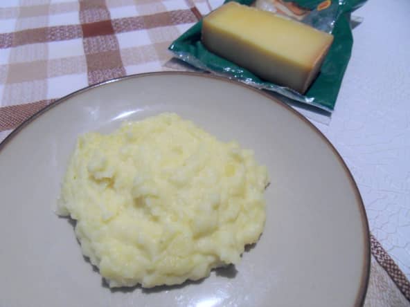 Purée de pommes de terre au fromage Comté
