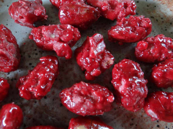 Pralines roses maison