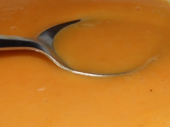 Soupe de pomme de terre et carotte
