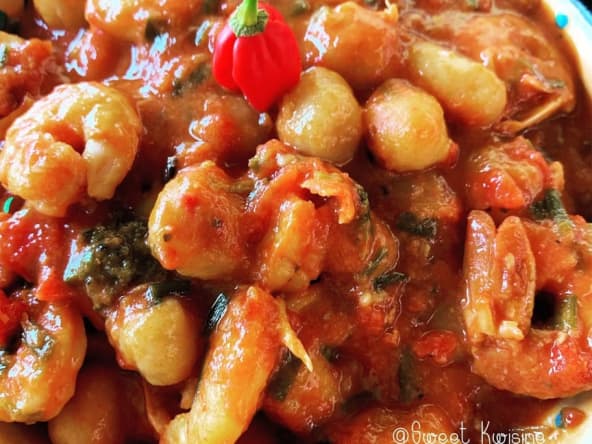 Le dombré de crevettes antillais pour 2 personnes
