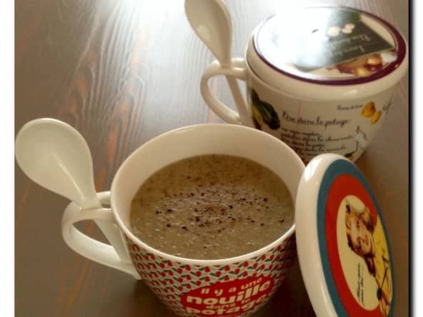 Velouté de champignons fait maison