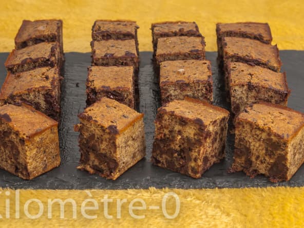 Carrés chocolat sarrasin : un gâteau très facile