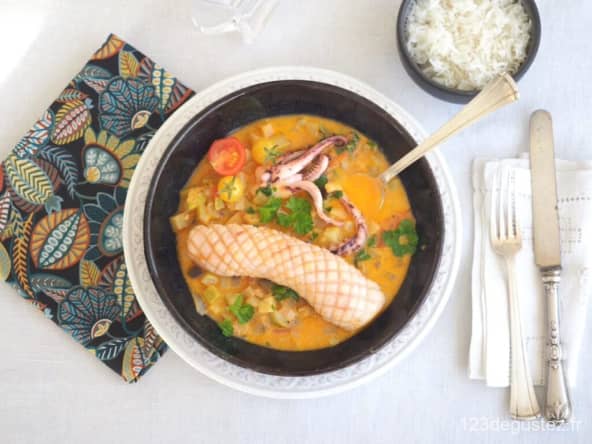 Calamar à la crétoise (sans gluten)