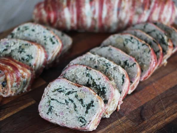 Pain de veau de fêtes au foie gras