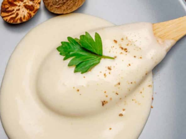 Sauce béchamel légère et tellement rapide à préparer...