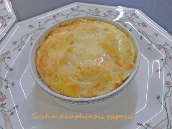 Gratin dauphinois express et léger