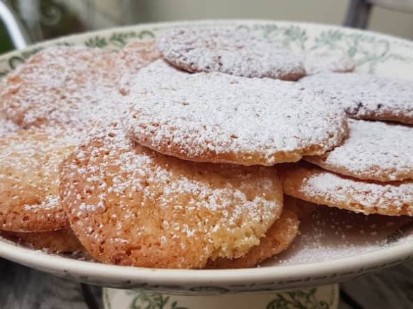 Macarons craquelés à l'ancienne natures