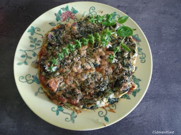 Trouchia niçoise d'après le Cheffe Julia Sedefdjian